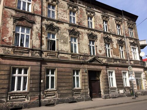 Main elevation on Pomorska street