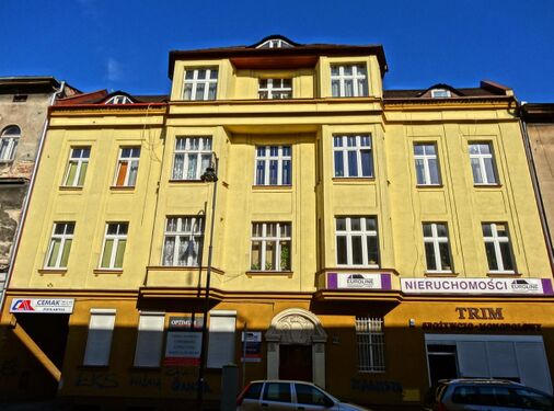 Front elevation on the street
