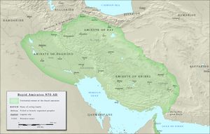Buyid empire in 970