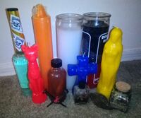 Hoodoo spiritual supplies and candles