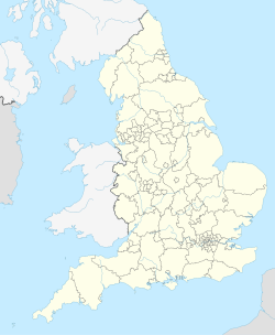 Nottingham ubicada en Inglaterra