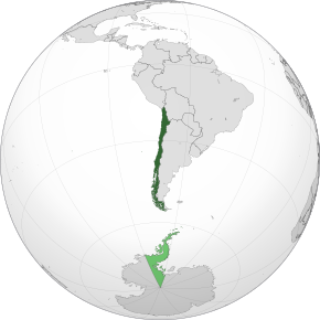 Location of Chile