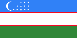 Repubblica dell'Uzbekistan – Bandiera