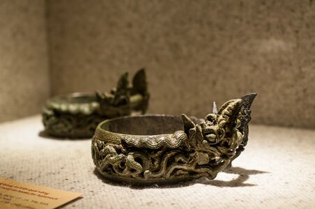 Dragons on antiques from the Lý– Trần dynasties