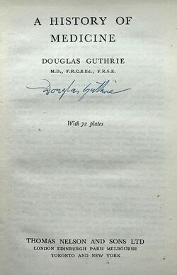 A History of Medicine title page.jpg