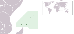 Location of Seychelles