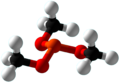 Trimethyl phosphite Ball and Stick.png