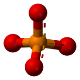[PO4]3− Phosphate or orthophosphate