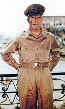 General Douglas MacArthur in Khaki on August 2, 1945
