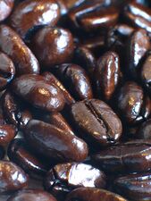 Espresso-roasted coffee beans