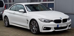BMW 435i Cabriolet M Sport (F33) – Frontansicht, 18. Oktober 2015, Düsseldorf.jpg