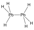 Diplumbane molecule.png