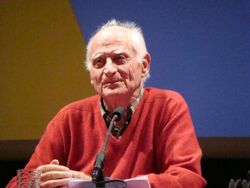 Michel Serres - Espace des sciences - 15-02-2011.JPG