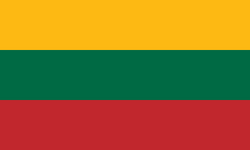 The flag of Lithuania (1918). The green represents the beauty of nature, freedom and hope.
