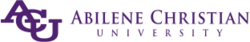 Abilene Christian University wordmark hz logo.svg