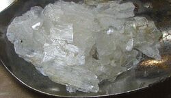 Sheets of zinc acetate formed by slow evaporation