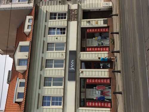 Main elevation from Theatre Square