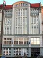 Frontage onto the square