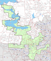 Fort Worth ISD District 5 map.png
