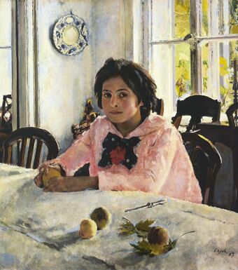 Walentin Alexandrowitsch Serow Girl with Peaches.jpg
