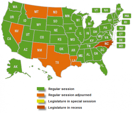 Current sessions capture for the week of March 5, 2012