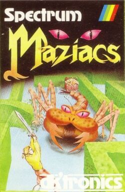 Maziacs video game cover.jpg