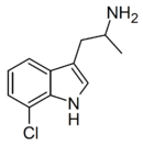 7-Cl-AMT structure.png