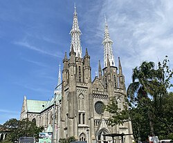 The Jakarta Cathedral, one of the oldest Catholic churches in Jakarta