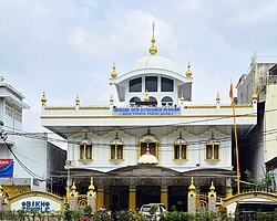 Sikh Gurdwara Temple a Sikh worship in Pasar Baru, Central Jakarta