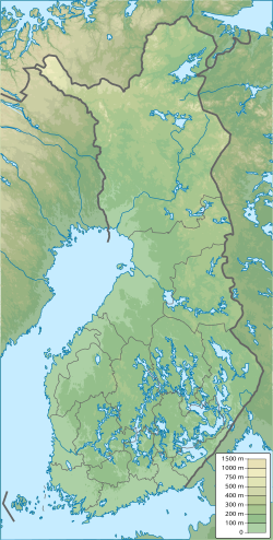 Voir sur la carte topographique de Finlande
