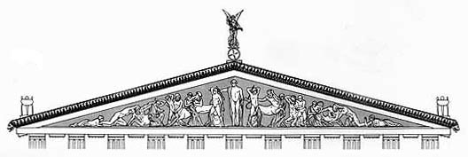 Temple Zeus Pediment