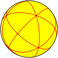 Spherical tetrakis hexahedron.svg