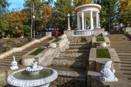 Waterfall Steps at the Mill Valley Park