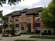 Sterry Hall was the first building built on campus