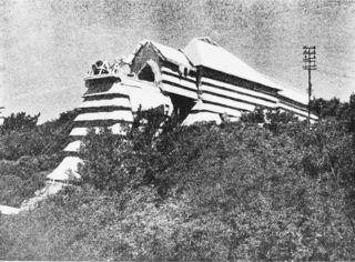 PSM V68 D288 Snow telescope house solar observatory on mount wilson.png