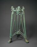 Rod tripod stand; early 6th century BC; bronze; overall: 75.2 x 44.5 cm; Metropolitan Museum of Art