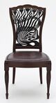 Chair (Art Nouveau); by Arthur Heygate Mackmurdo; c.1883; mahogany; 97.79 x 49.53 x 49.53 cm; Los Angeles County Museum of Art