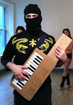 Ninja Sex Party on the set of Next To You (Brian closeup).jpg