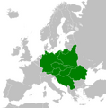 Central Europe, according to Sourcebook of Central European Avant-Gardes 1910–1930 (L.A. County Museum of Art)[56]