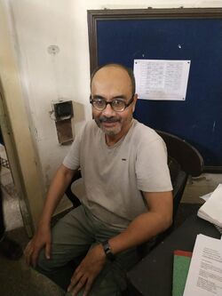 Dr. Ashoke Sen in Physics department of Scottish Church College.jpg