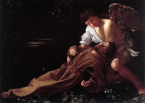 Caravaggio St Francis in Ecstasy c 1595.jpg