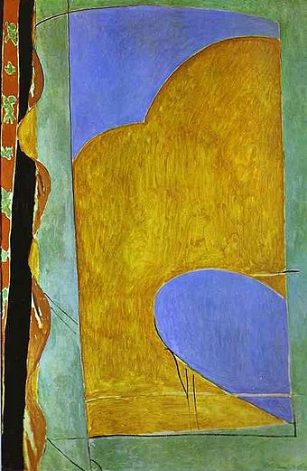Matisse, The Yellow Curtain.