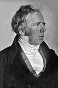 Close-up portrait of Hans Christian Ørsted