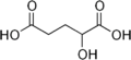 Alpha-hydroxyglutaric acid.png