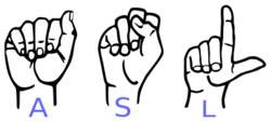 American Sign Language ASL.svg