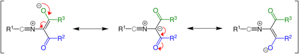 Cornforth rearrangement resonance contributors