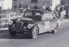 Lancia Aurelia B20 in the 1951 Mille Miglia