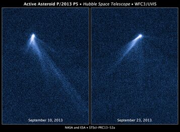 "Active asteroid" 311P/PANSTARRS with several tails[240]