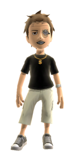 A Xbox 360 avatar