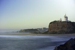 Good Night Nobbys Head Lighthouse - panoramio.jpg